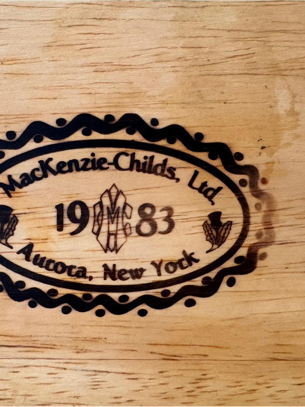 MacKenzie-Childs Vintage cutting board/tray